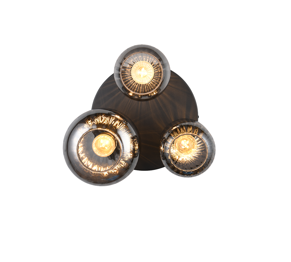 DIVA | Ceiling lamp | Black mat | Metal