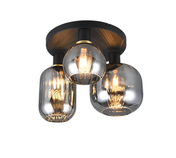 DIVA | Ceiling lamp | Black mat | Metal