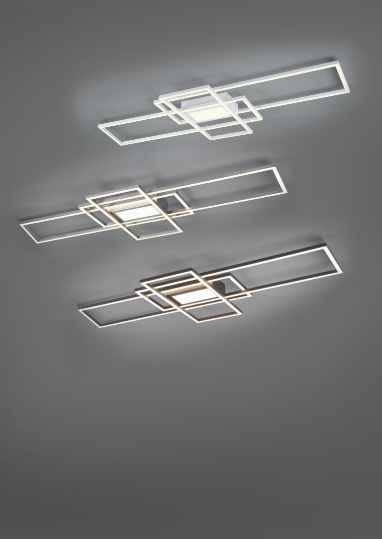 IRVINE | Ceiling lamp | Nickel mat | Metal