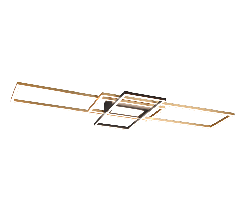 IRVINE | Ceiling lamp | Brass mat | Metal