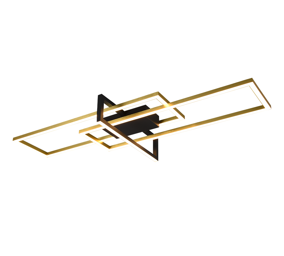 SALINAS | Ceiling lamp | Brass mat | Metal
