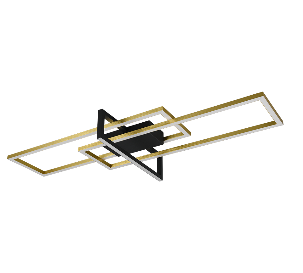 SALINAS | Ceiling lamp | Brass mat | Metal