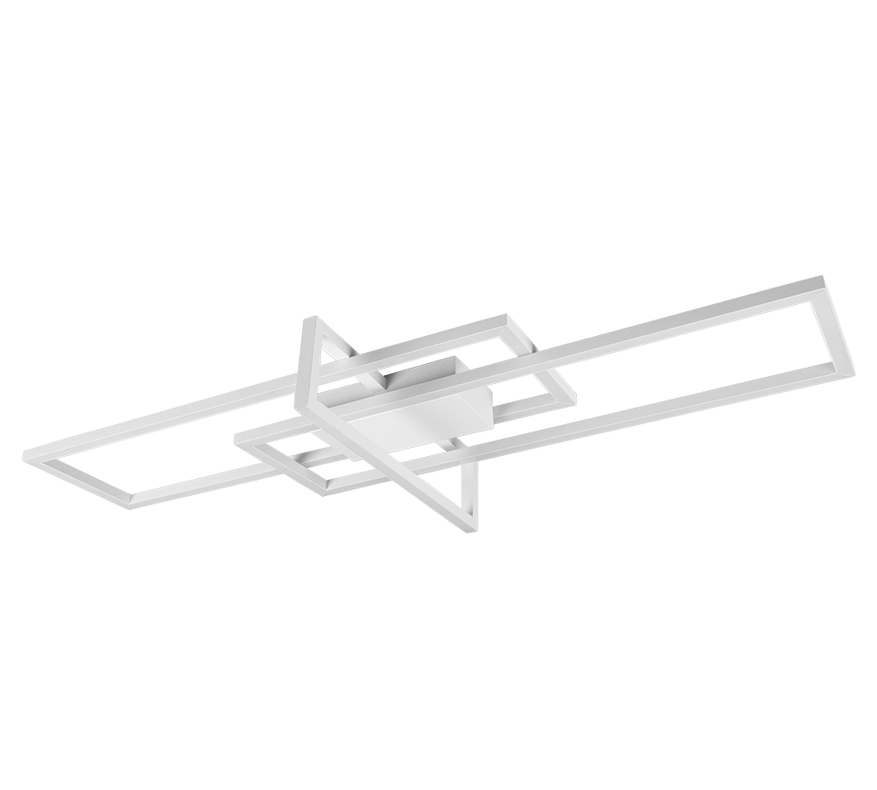 SALINAS | Ceiling lamp | White mat | Metal