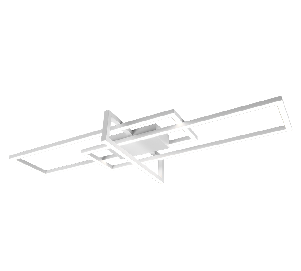 SALINAS | Ceiling lamp | White mat | Metal