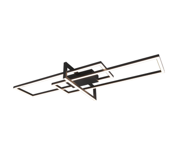 SALINAS | Ceiling lamp | Black mat | Metal