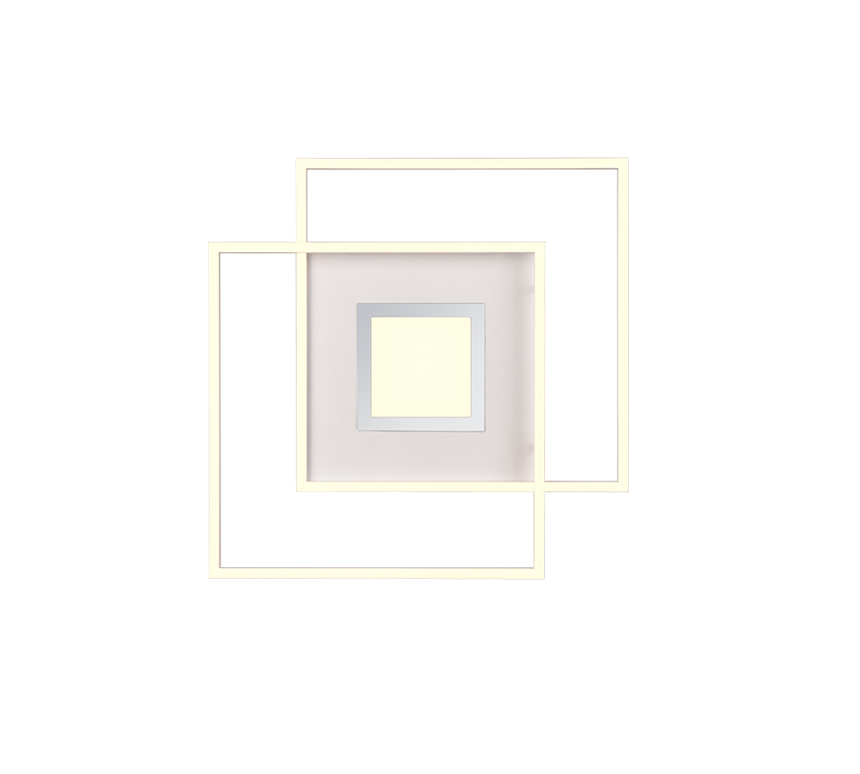 VIA | Ceiling lamp | White mat | Metal