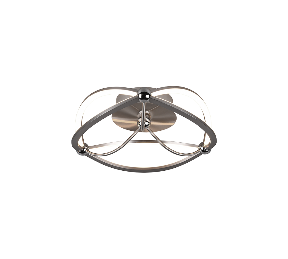 CHARIVARI | Ceiling lamp | Nickel mat | Metal