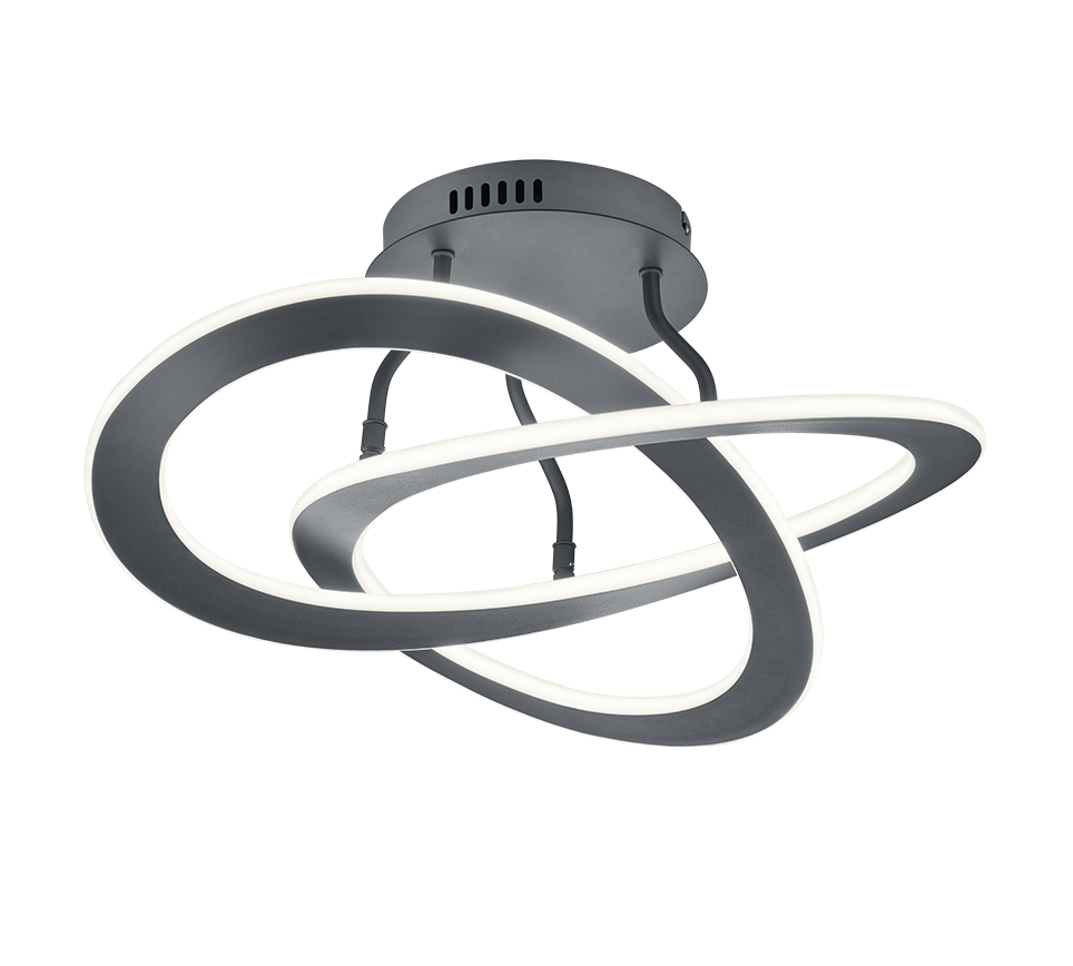 OAKLAND | Ceiling lamp | Anthracite | Metal