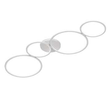 RONDO | Ceiling lamp | White mat | Metal