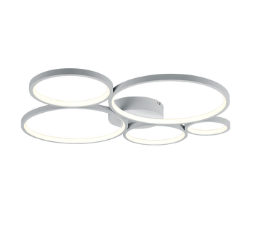 RONDO | Ceiling lamp | White mat | Metal