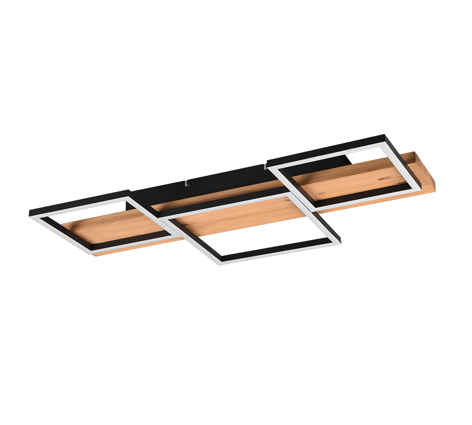 HARPER | Ceiling lamp | Black mat | Metal