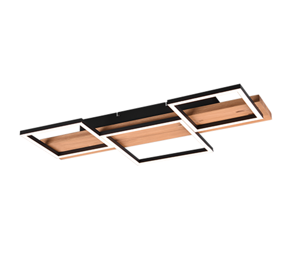 HARPER | Ceiling lamp | Black mat | Metal