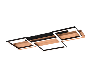 HARPER | Ceiling lamp | Black mat | Metal
