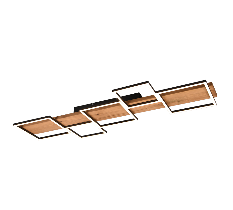 HARPER | Ceiling lamp | Black mat | Metal