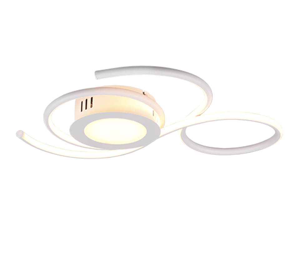 JIVE | Ceiling lamp | White mat | Metal