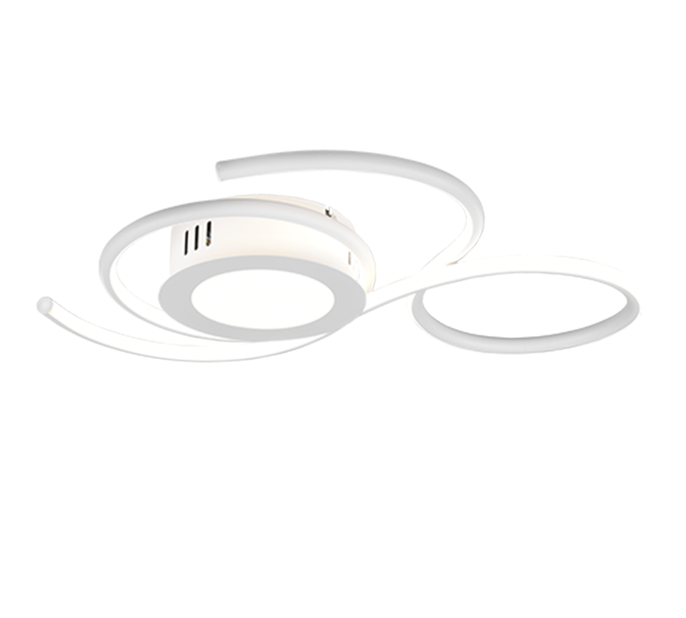 JIVE | Ceiling lamp | White mat | Metal