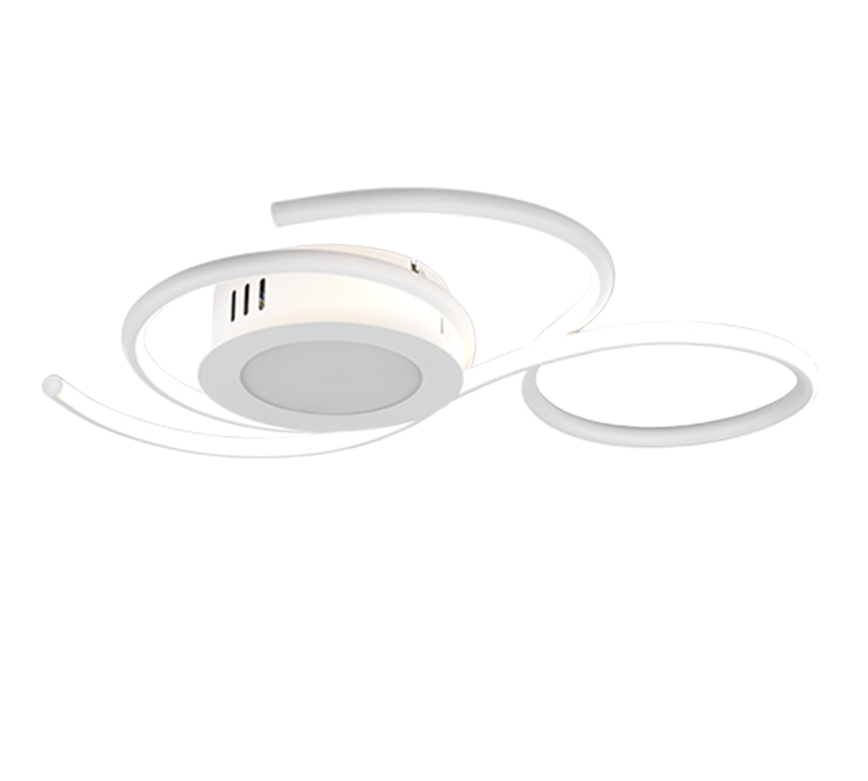 JIVE | Ceiling lamp | White mat | Metal