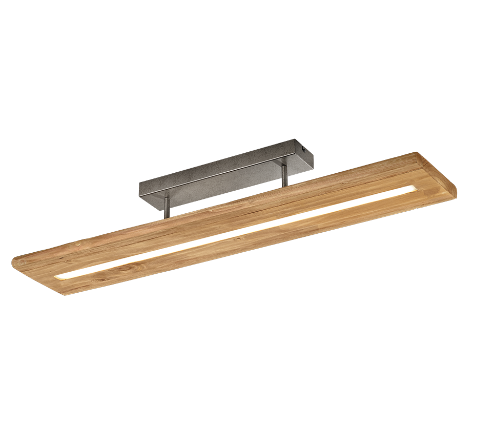 BRAD | Ceiling lamp | Wood coloured | Natural wood