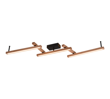 BELLARI | Ceiling lamp | Wood coloured | Natural wood