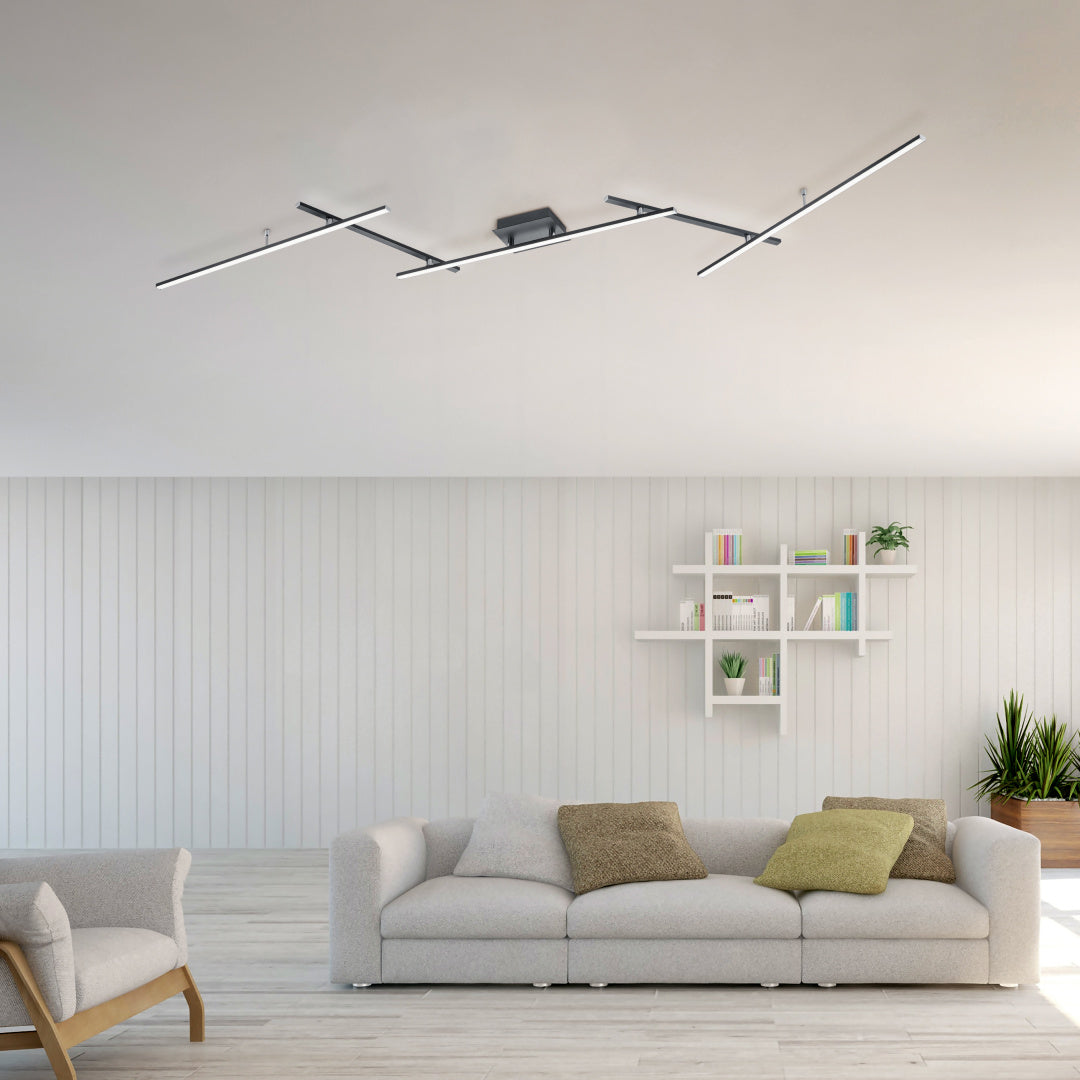 ARVIN | Ceiling lamp | Black mat | Metal