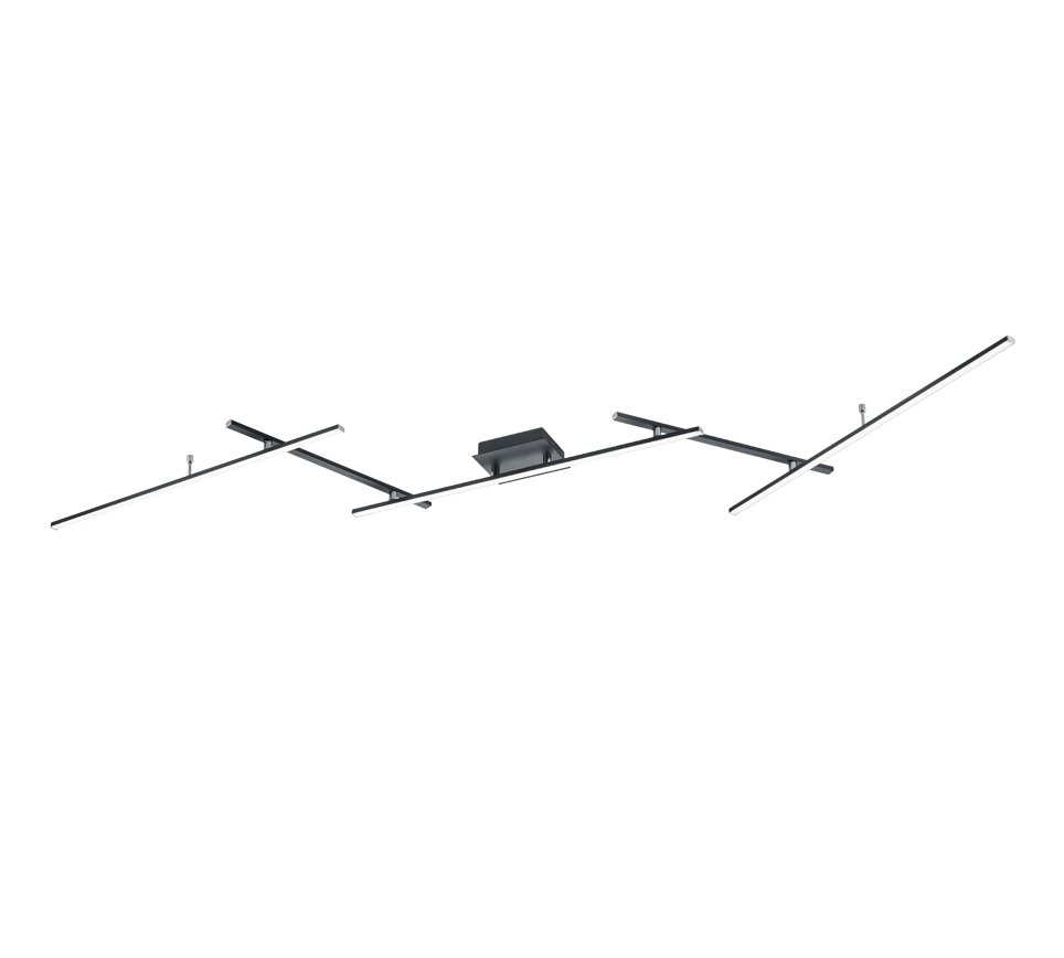 ARVIN | Ceiling lamp | Black mat | Metal