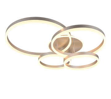 DRAKE | Ceiling lamp | Nickel mat | Metal