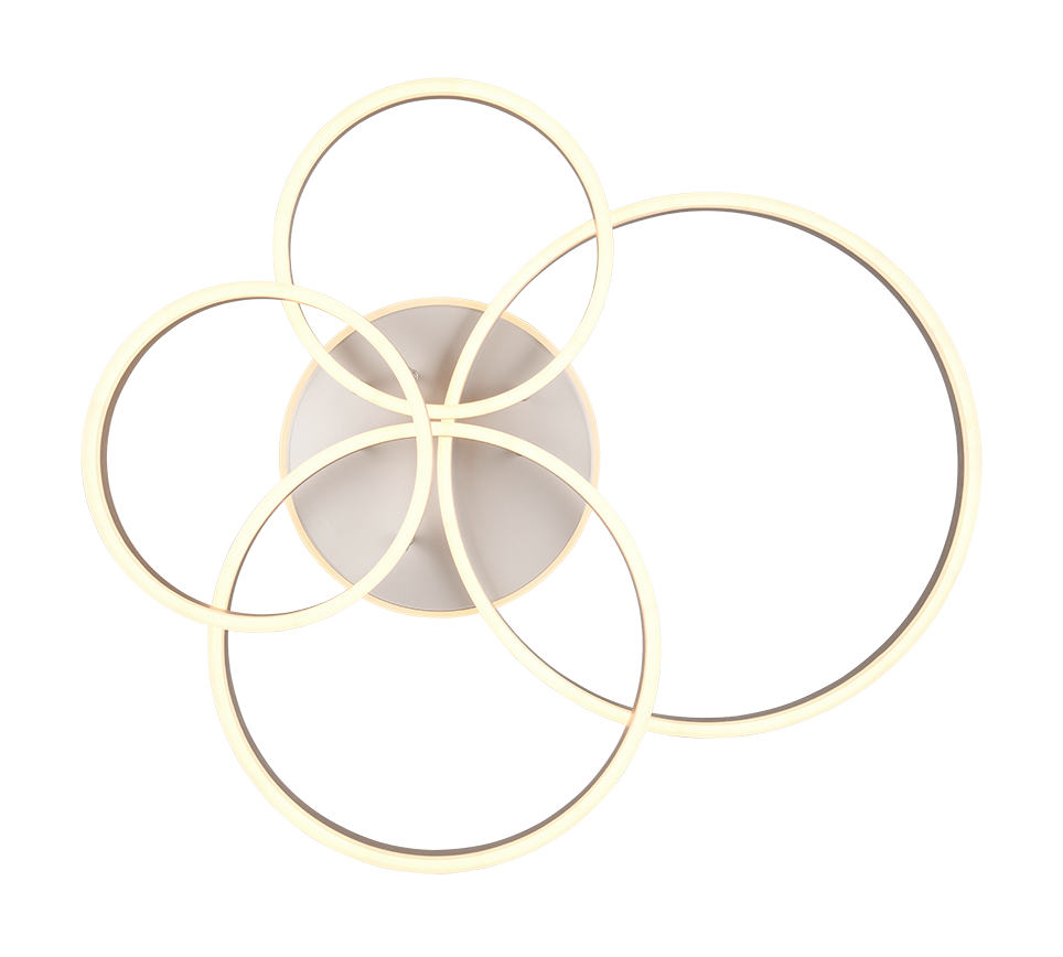 DRAKE | Ceiling lamp | Nickel mat | Metal