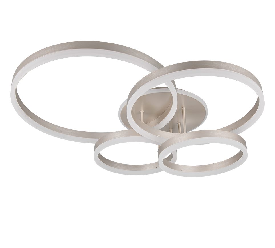 DRAKE | Ceiling lamp | Nickel mat | Metal