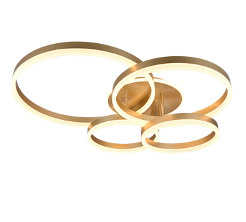 DRAKE | Ceiling lamp | Gold | Metal