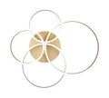DRAKE | Ceiling lamp | Gold | Metal