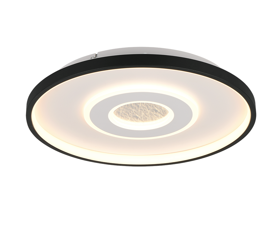 NAZAR | Ceiling lamp | Schwarz-weiß | Metal