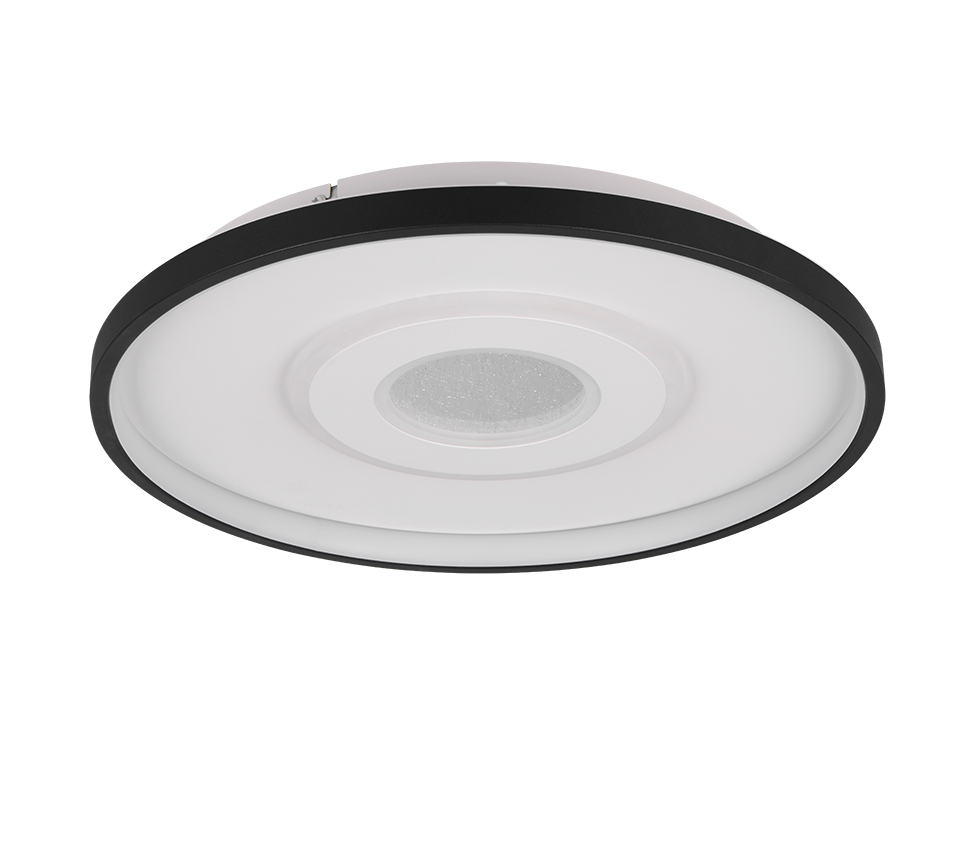 NAZAR | Ceiling lamp | Schwarz-weiß | Metal