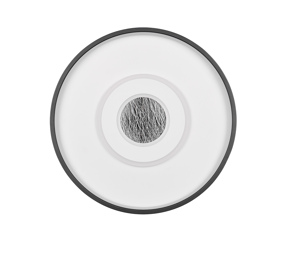 NAZAR | Ceiling lamp | Schwarz-weiß | Metal