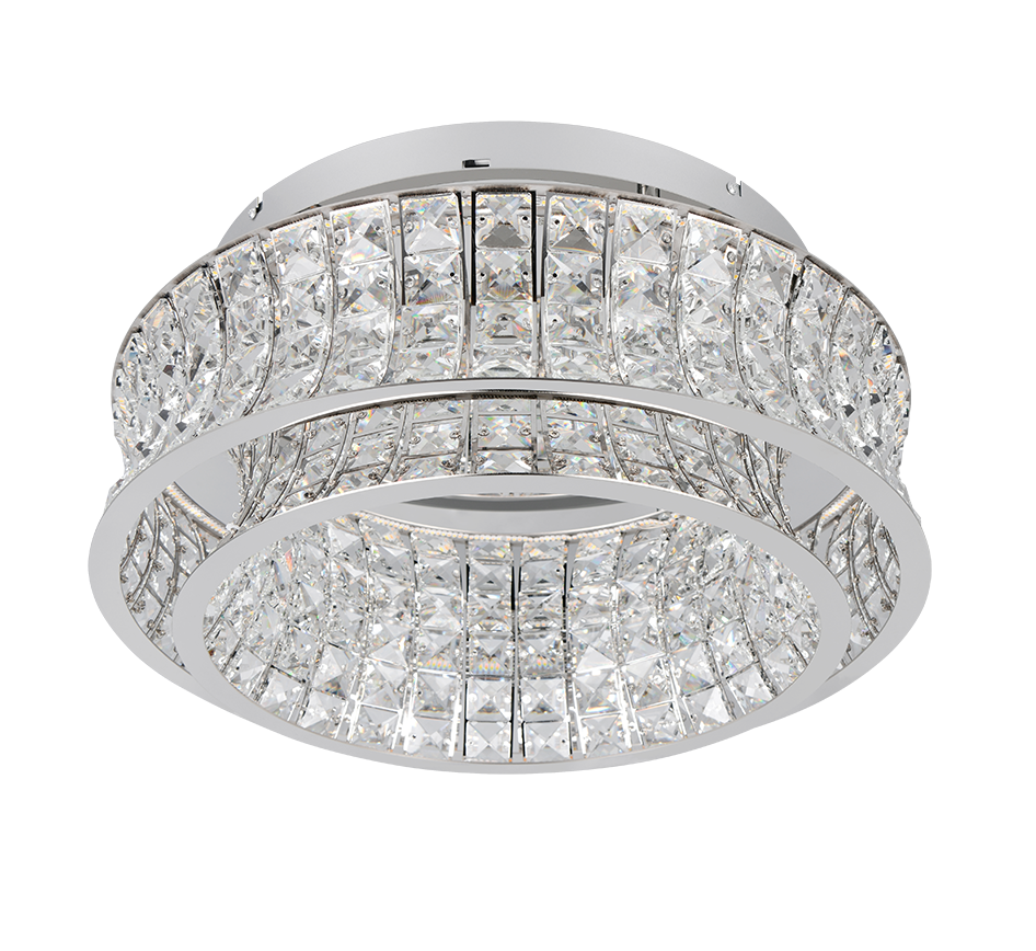 ZEVION | Ceiling lamp | Chrome | Metal