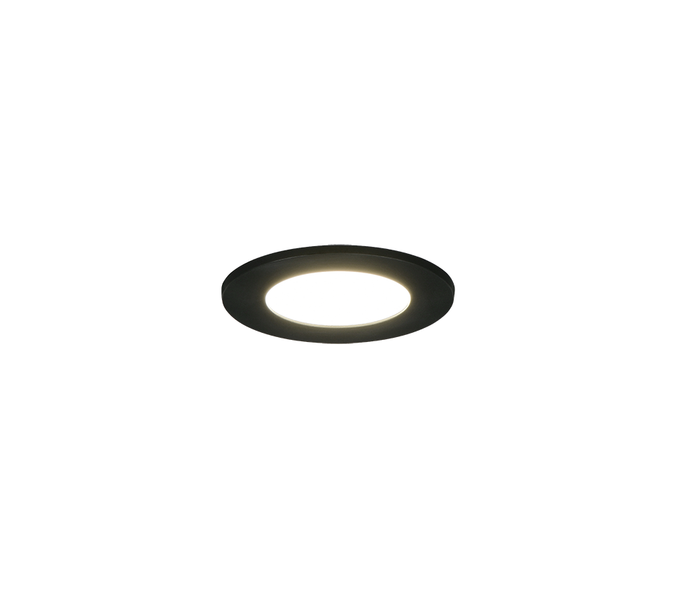 HIMAL | Recessed lighting | Black | Plastic