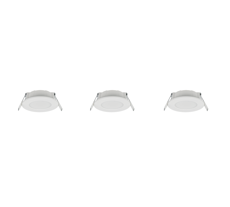 HIMAL | Recessed lighting | White | Plastic