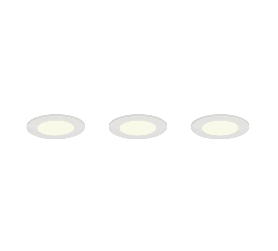 HIMAL | Recessed lighting | White | Plastic