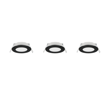 HIMAL | Recessed lighting | Black | Plastic