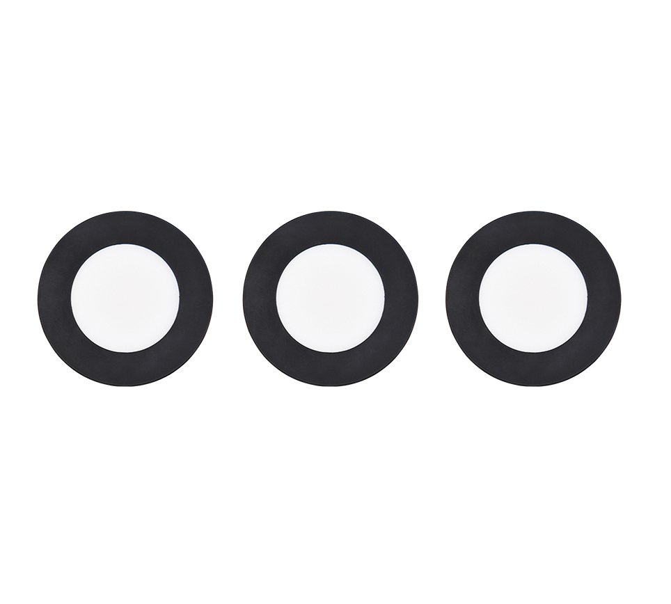 HIMAL | Recessed lighting | Black | Plastic