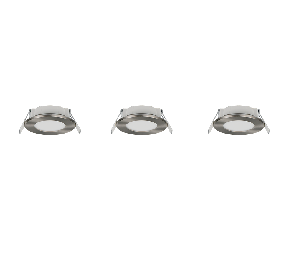 HIMAL | Recessed lighting | Nickel mat | Plastic