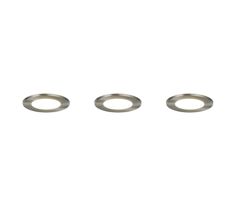 HIMAL | Recessed lighting | Nickel mat | Plastic
