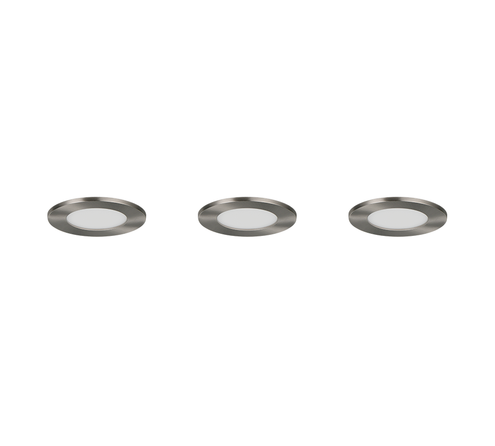 HIMAL | Recessed lighting | Nickel mat | Plastic