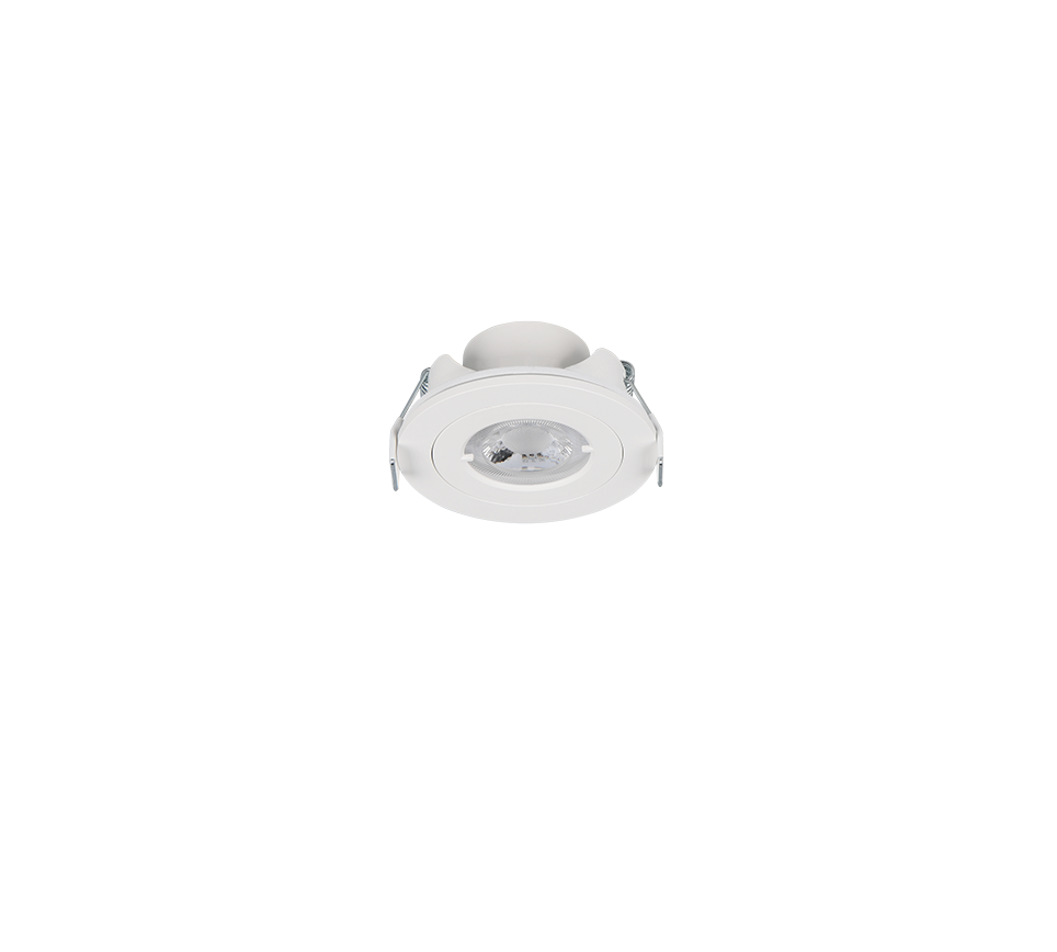 LAMONT | Recessed lighting | White mat | Plastic