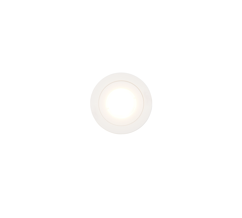 LAMONT | Recessed lighting | White mat | Plastic