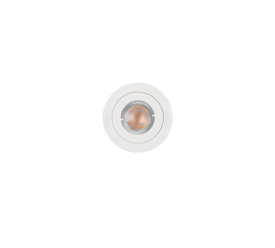 LAMONT | Recessed lighting | White mat | Plastic