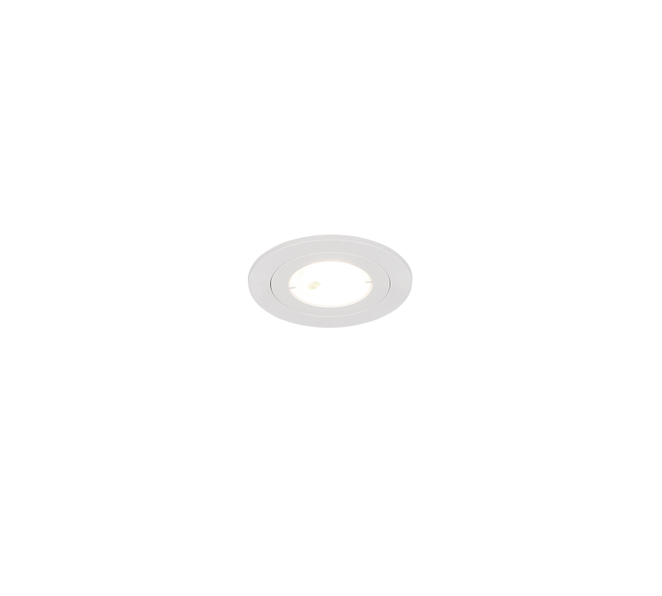 LAMONT | Recessed lighting | White mat | Plastic