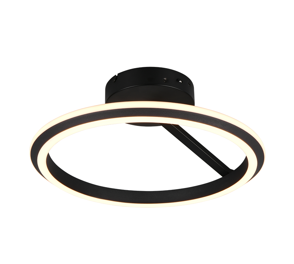 AMADOR | Ceiling lamp | Black mat | Metal