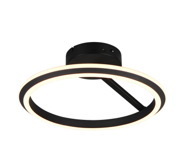 AMADOR | Ceiling lamp | Black mat | Metal