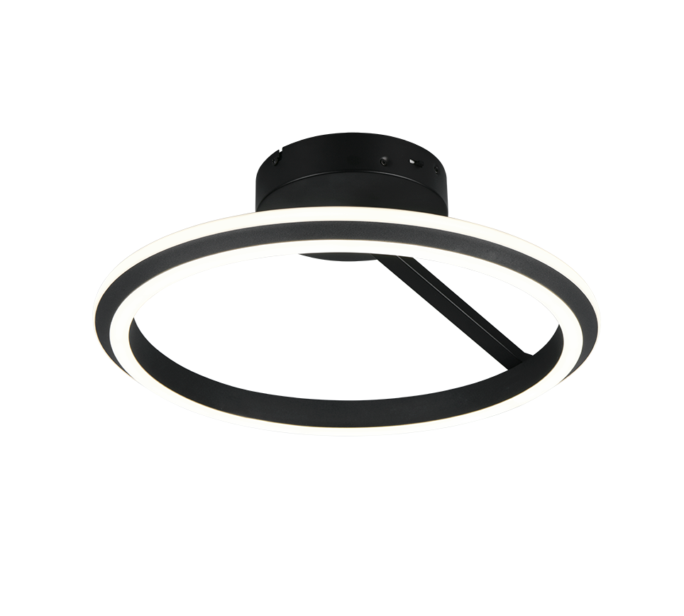 AMADOR | Ceiling lamp | Black mat | Metal