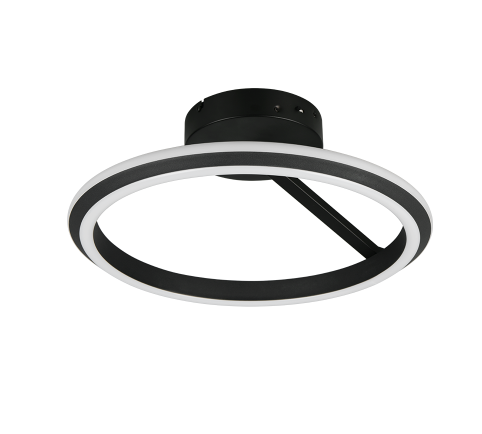AMADOR | Ceiling lamp | Black mat | Metal